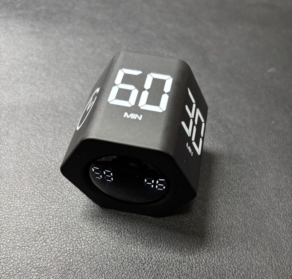 60分でカウントを開始しているポモドーロタイマーの画像